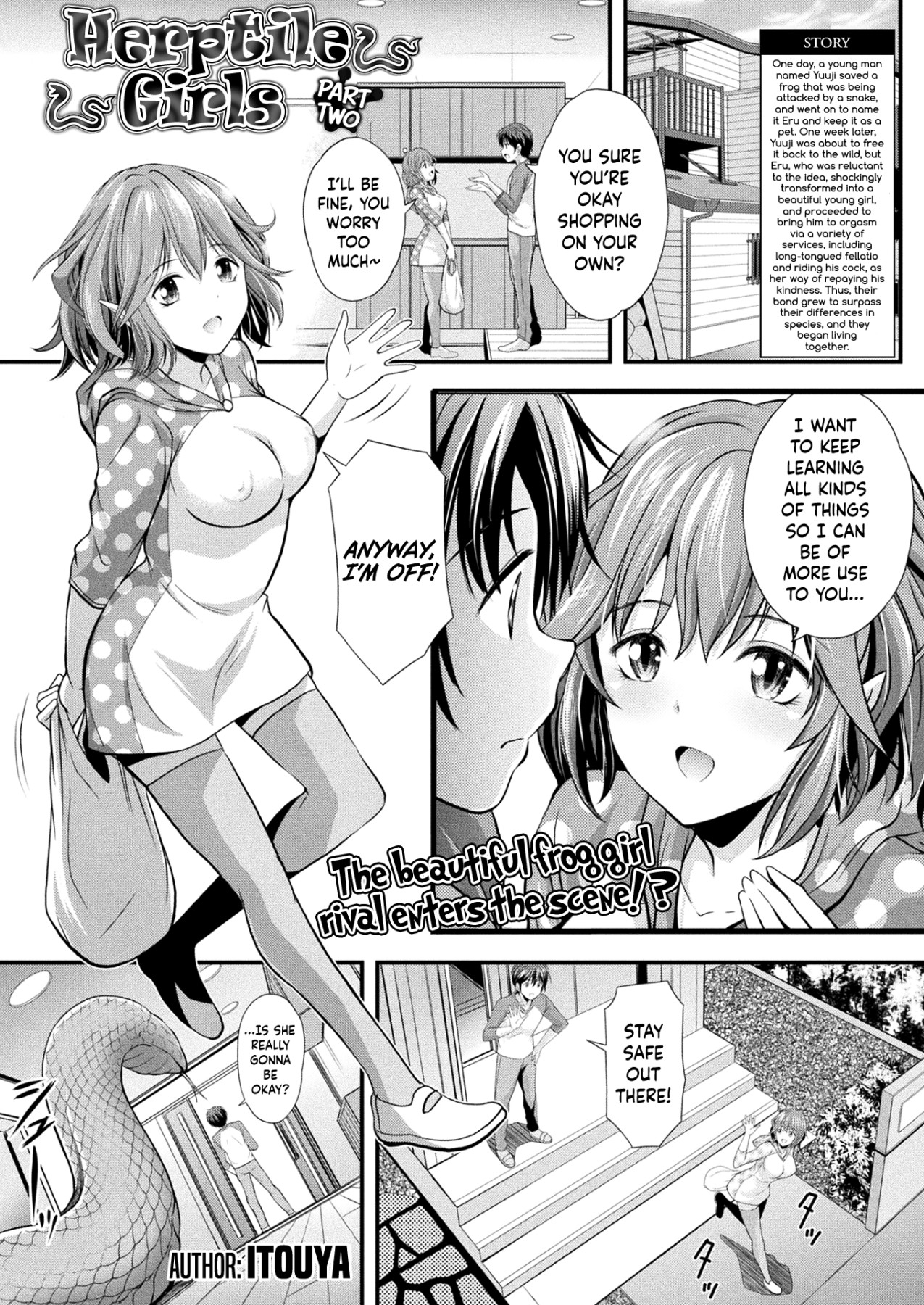 Hentai Manga Comic-Herptile Girls-Chapter Part Two-1